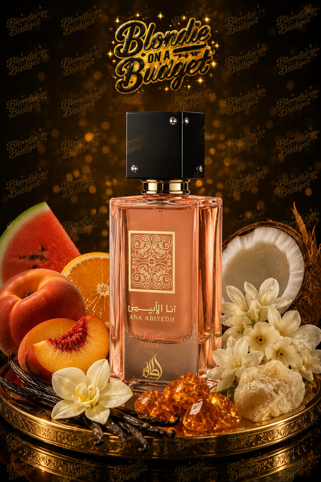 Ana Abiyedh Coral Lattafa Perfumes