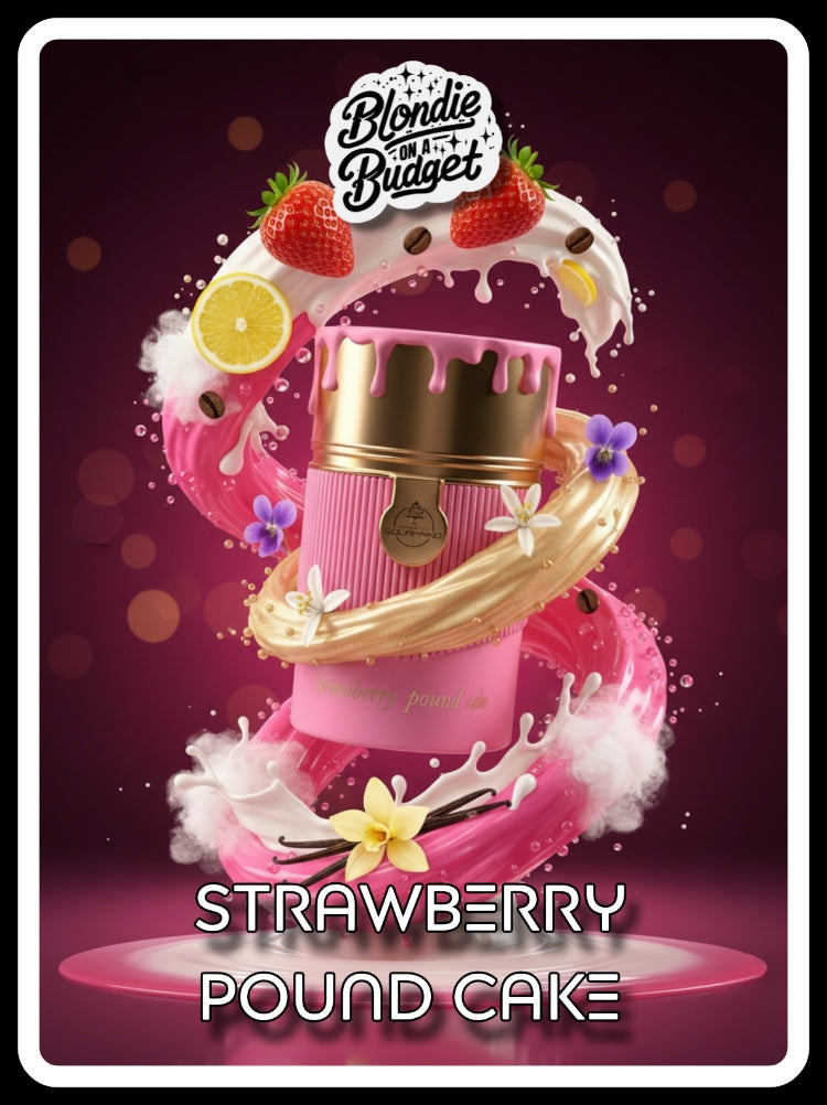 Strawberry Pound Cake