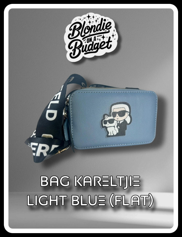 Bag - Kareltjie Light Blue (FLAT)