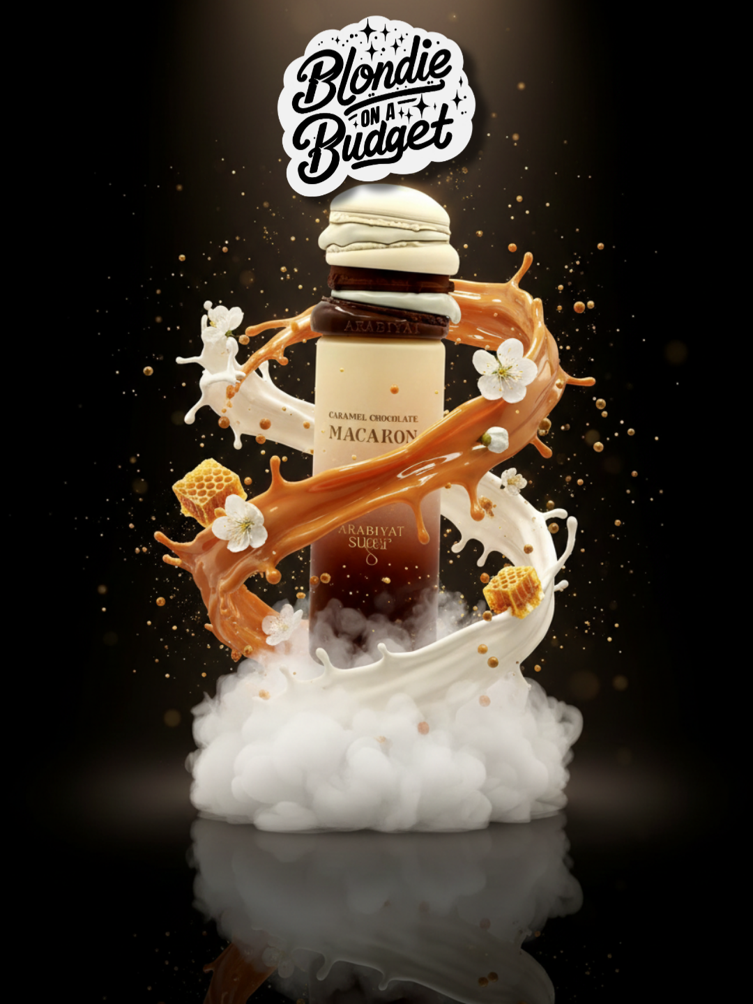 Caramel Chocolate Macaron