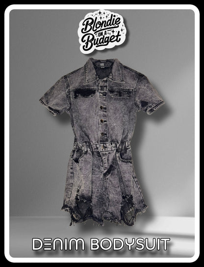 Denim Bodysuit