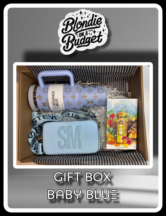 Gift Box Baby Blue