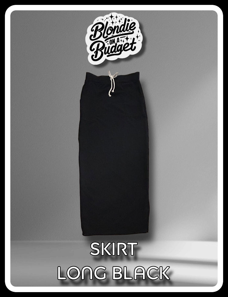 Skirt - Long Black