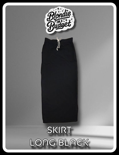 Skirt - Long Black