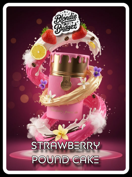 Strawberry Pound Cake