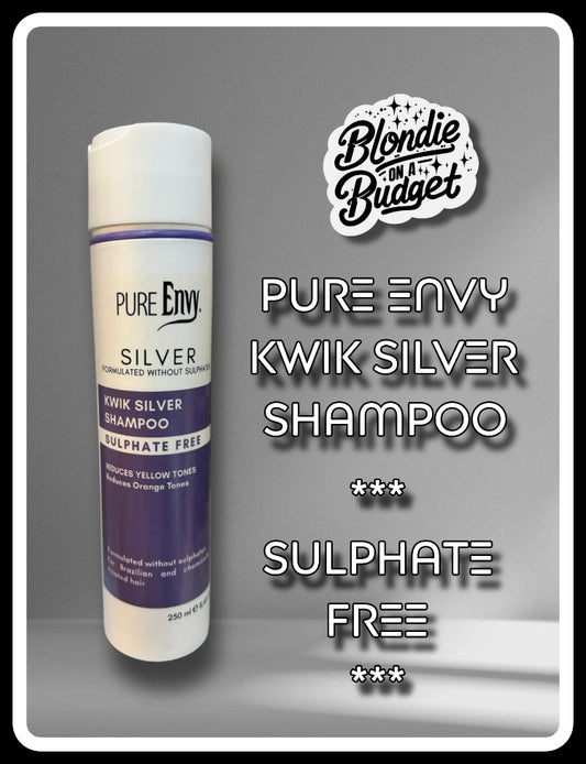 Pure Envy Kwik Silver Shampoo SULPHATE FREE