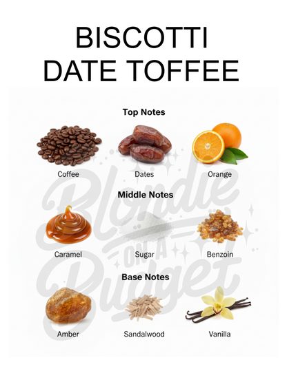 Biscotti Date Toffee